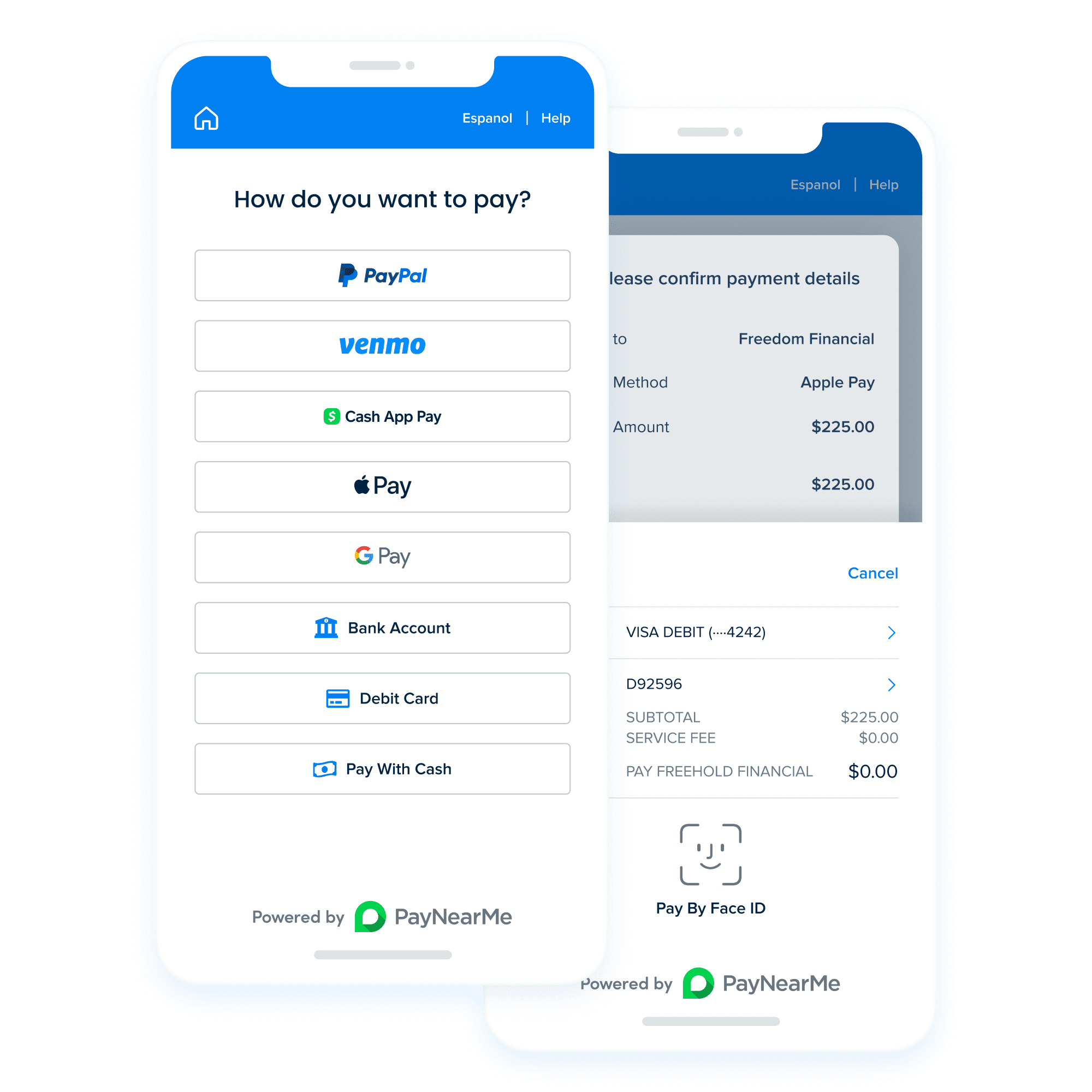 PayNearMe payment screen preview